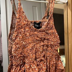 Kendall+Kylie floral tank top